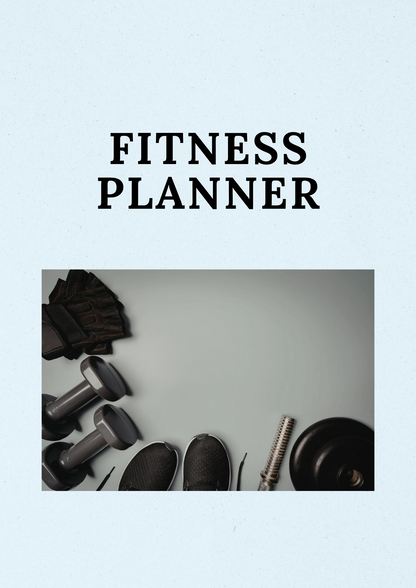 Digital Fitness Planner