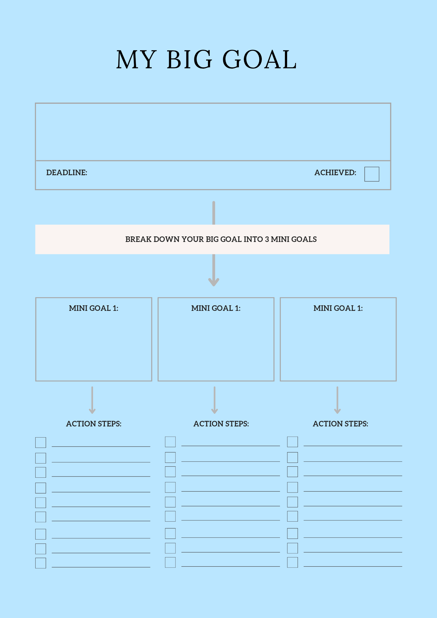Digital Fitness Planner
