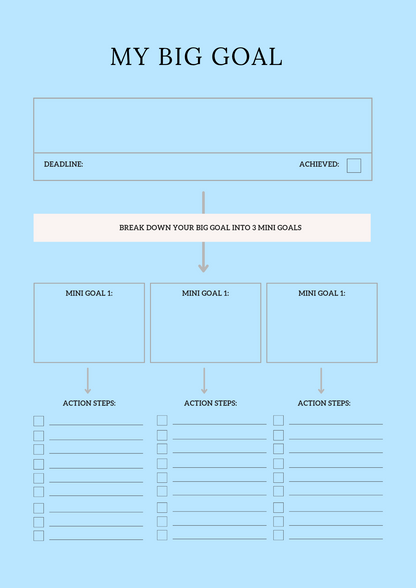 Digital Fitness Planner