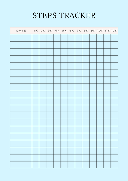 Digital Fitness Planner