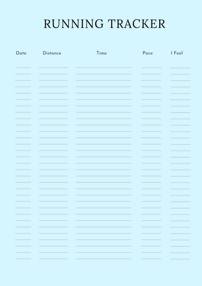 Digital Fitness Planner