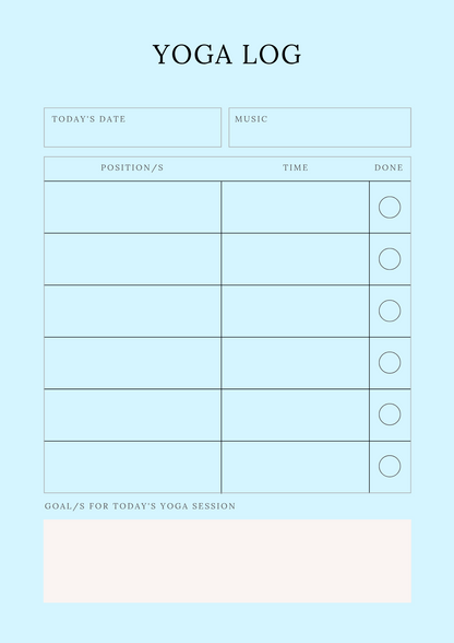 Digital Fitness Planner