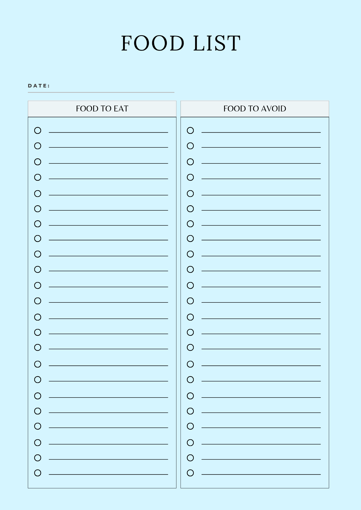 Digital Fitness Planner
