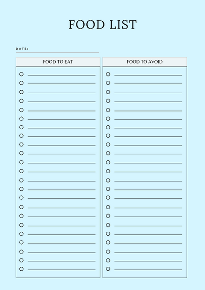 Digital Fitness Planner