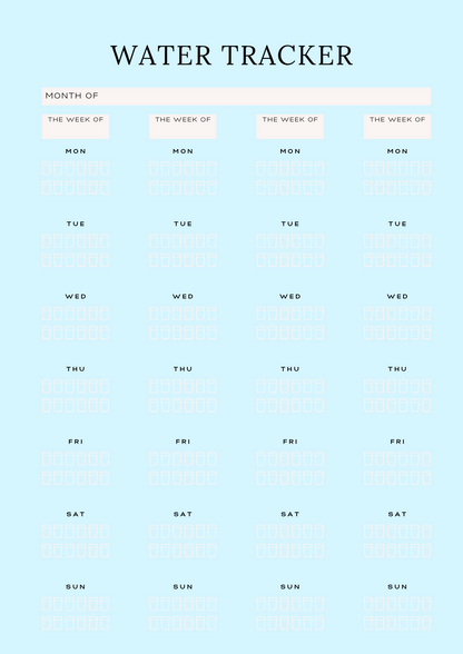 Digital Fitness Planner