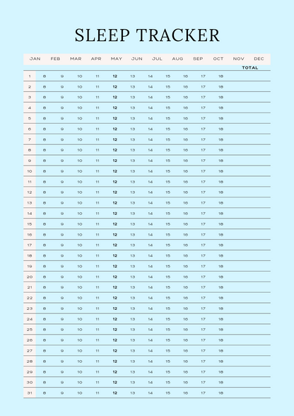 Digital Fitness Planner