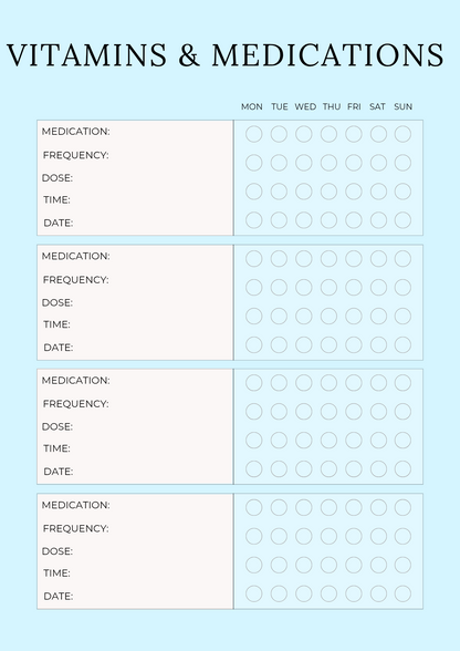 Digital Fitness Planner