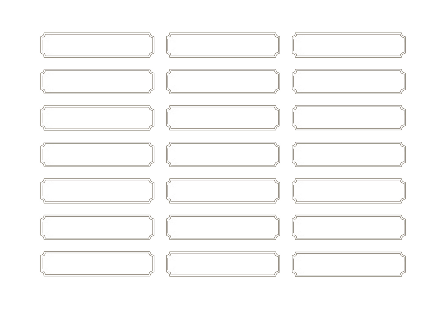 Household Labeling Kit